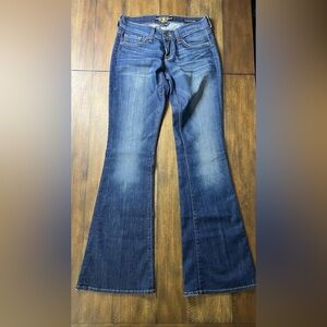 NWOT Lucky Brand Dark Blue Charlie Flare Jeans.